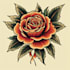 draw  a custom traditional old school tattoo