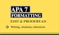 edit and proofread your document to apa 7 and add apa 7 citations references