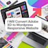 convert adobe xd to wordpress responsive website perfectly