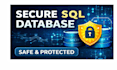 build you a secure database with sql