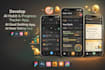 develop ai habit progress tracker app, ai goal setting app, ai note talking app