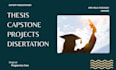 do capstone research, apa paper, masters research, and phd proposals