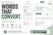 write high converting landing page copy for your business