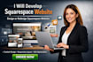 develop squarespace website design or redesign squarespace website