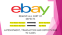 solve your ebay account defects and transaction issues