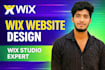 redesign wix website or wix studio website