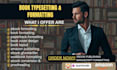 ebook book formatting paperback formatting book typesetting for amazon KDP