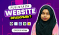 build full stack website using react and node js