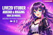 live2d vtuber avatar anime model vtuber avatar rigging vrm 3d vtuber character