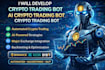 develop crypto trading bot, ai crypto trading bot, crypto trading bot