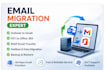 do email migration, outlook, gmail, office 365, imap data transfer