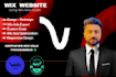 design and develop full wix website using wix velo code by expert wix developer