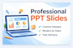 create professional powerpoint presentations and slides