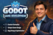 develop a complete shooter game with UI, weapons, and ai