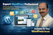 fix, design or build wordpress website with ecommerce and speed optimizat