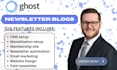 setup ghost newsletter ghost website ghost blog ghost cms ghost monetization
