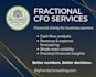 provide fractional cfo services