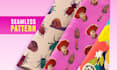 create a custom seamless pattern design