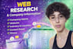 accurate web research and company data