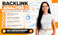 do a detailed backlink profile analysis using ahrefs