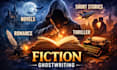 fiction ghostwriter, ebook writer, ghostwriter, kindle