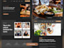 create a modern restaurant website with online menu and booking