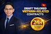 be your vietnamese lawyer to draft contracts within 24h