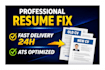quick resume fix and improvement