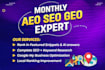 do rank your website with aeo SEO