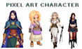 do pixel art character pixel art sprite sheet pixel animation character design