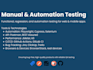 do manual testing for your apps and websites