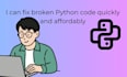 help you with python