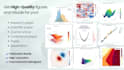 create charts, graphs, figures for academic research paper, thesis, journals