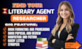find literary agents write synopsis query letter and submission