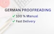 professionally proofread and edit your german content