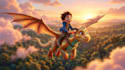 create 3d ai cartoon character in pixar style