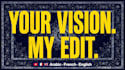 edit viral short form videos in arabic, french, and english