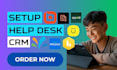 help desk crm helpjuice kustomer connectteam gladly ringcentral front sprinklr