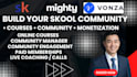 skool online course, setup skool community, skool community management