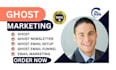 build ghost newsletter system ghost email campaign ghost subscriber funnel