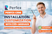 setup perfex CRM with modules HR payroll workflow automation API integration