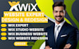 redesign wix studio website wix business website wix expert