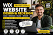 build wix website wix blog wix store wix redesign wix clone wix revamp wix seo