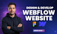 design, redesign webflow website, as webflow expert