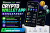 develop blockchain crypto wallet app exchange fintech web3 app