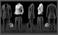create realistic 3d clothing 3d garment with texture 3d second life mesh rigging