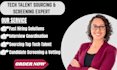 source, screen and hire top developers and tech talent fast