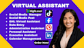 be your executive VA ghl CRM, lead generation email outreach, social media