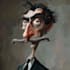 draw artistic cartoon caricatures