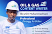 write professional oil, gas and energy articles